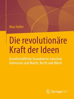 cover image of Die revolutionäre Kraft der Ideen